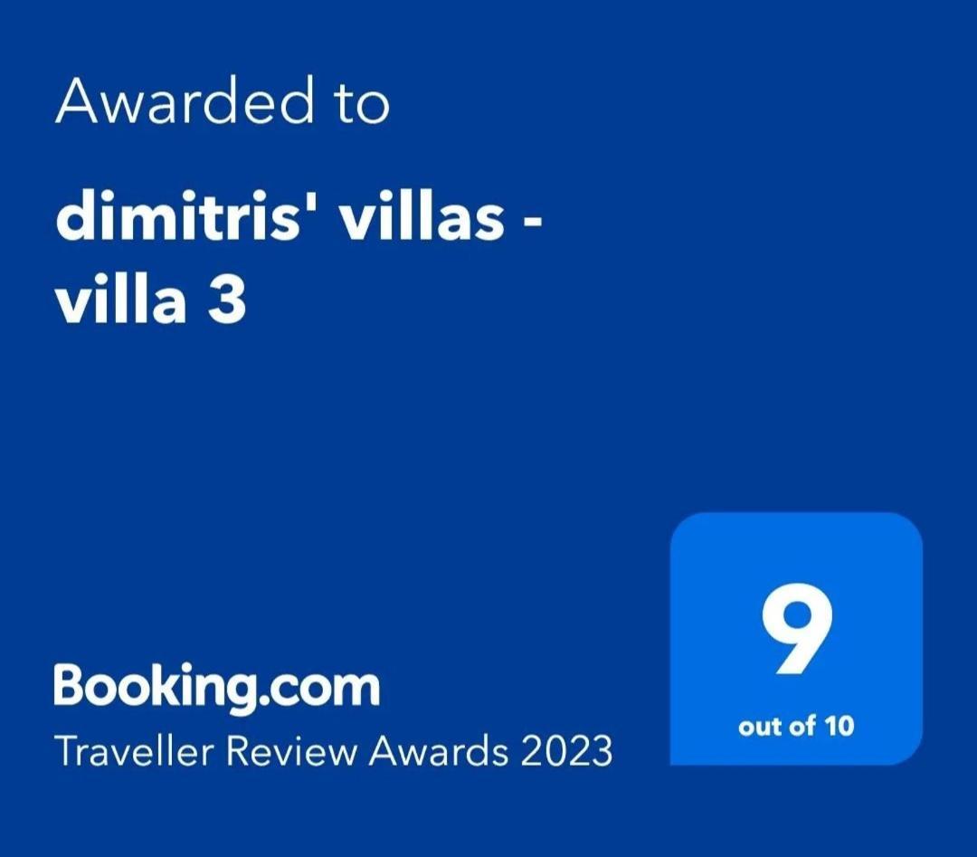 Dimitris' Villas - Villa 3 Ormos Panagias Buitenkant foto